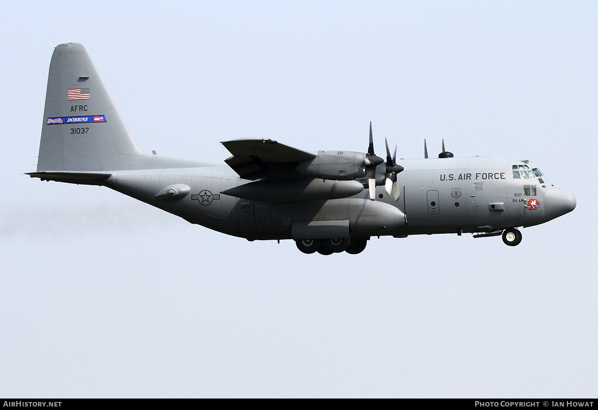 Aircraft Photo of 93-1037 / 31037 | Lockheed C-130H Hercules | USA - Air Force | AirHistory.net #140540