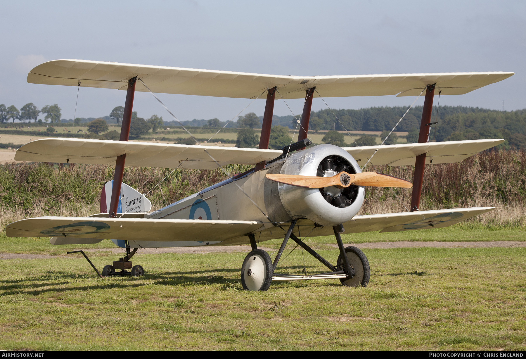 Aircraft Photo of G-BWRA / N500 | Sopwith Triplane (replica) | UK - Air Force | AirHistory.net #140544