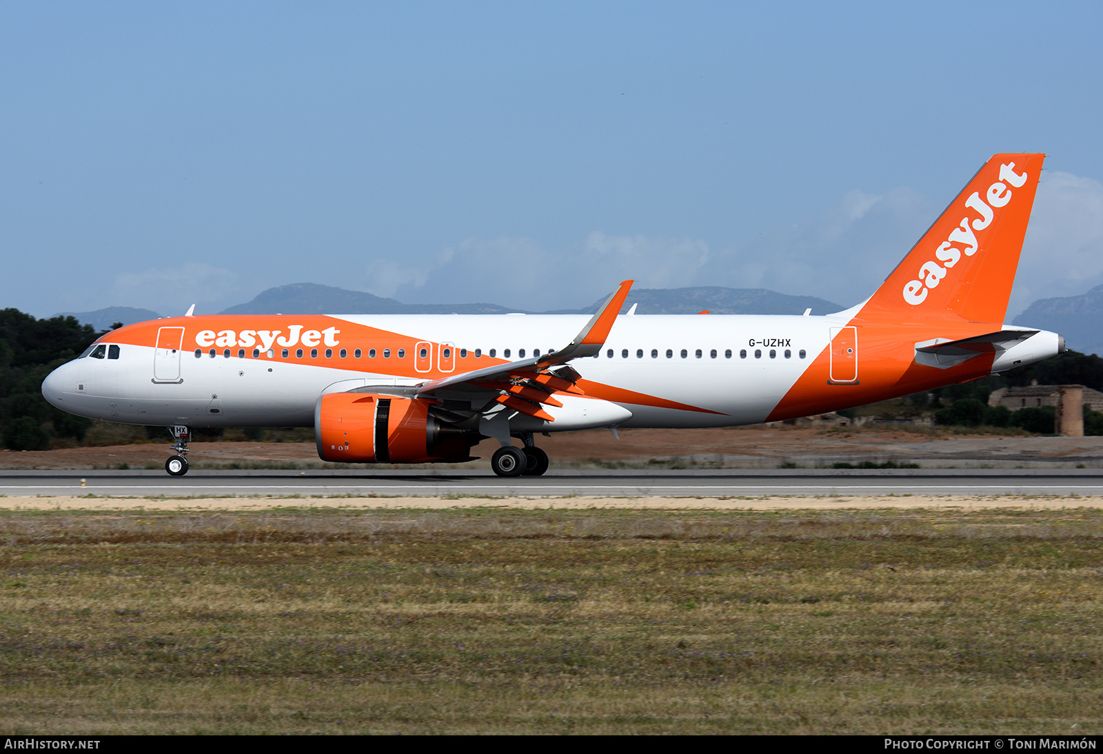 Aircraft Photo of G-UZHX | Airbus A320-251N | EasyJet | AirHistory.net #140558