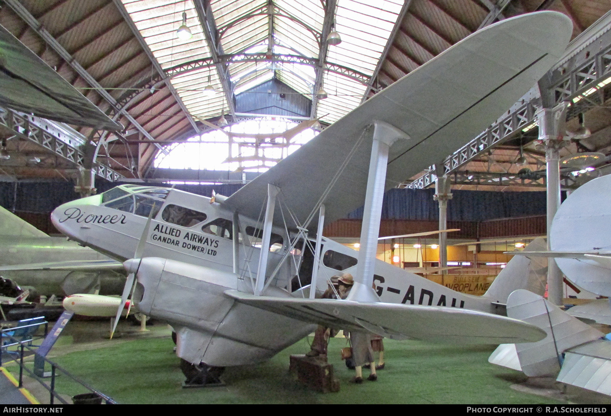 Aircraft Photo of G-ADAH | De Havilland D.H. 89 Dragon Rapide | Allied Airways (Gandar Dower) | AirHistory.net #140562