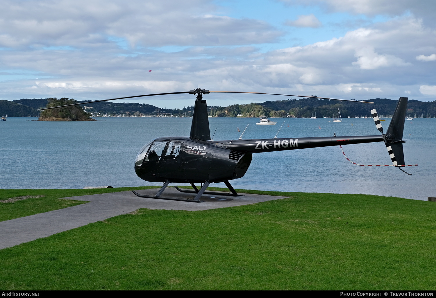 Aircraft Photo of ZK-HGM | Robinson R-44 Raven II | Salt Air | AirHistory.net #140568