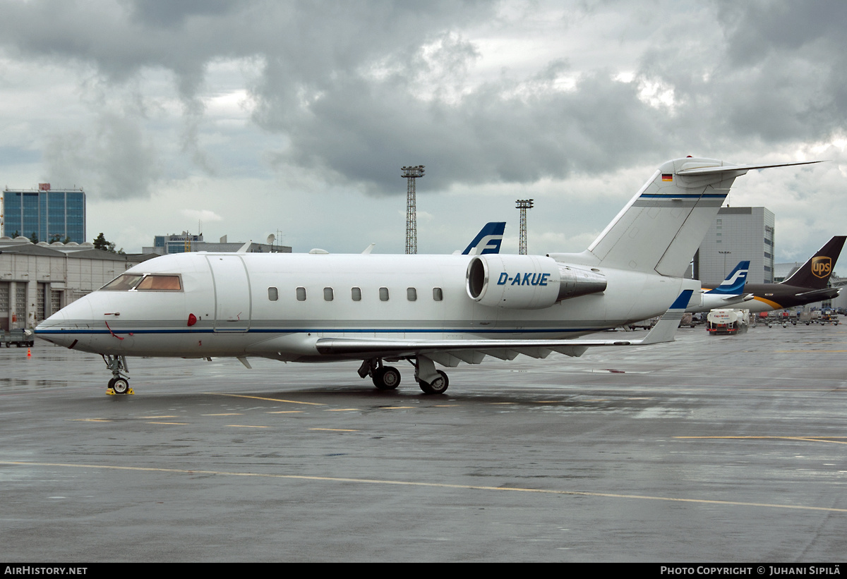 Aircraft Photo of D-AKUE | Canadair Challenger 601-3R (CL-600-2B16) | AirHistory.net #140572