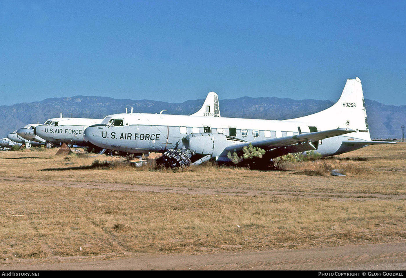 Aircraft Photo of 55-296 / 50296 | Convair C-131D | USA - Air Force | AirHistory.net #140606