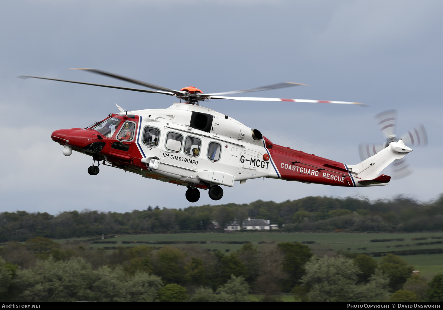 Aircraft Photo of G-MCGT | AgustaWestland AW-189 | HM Coastguard | AirHistory.net #140615