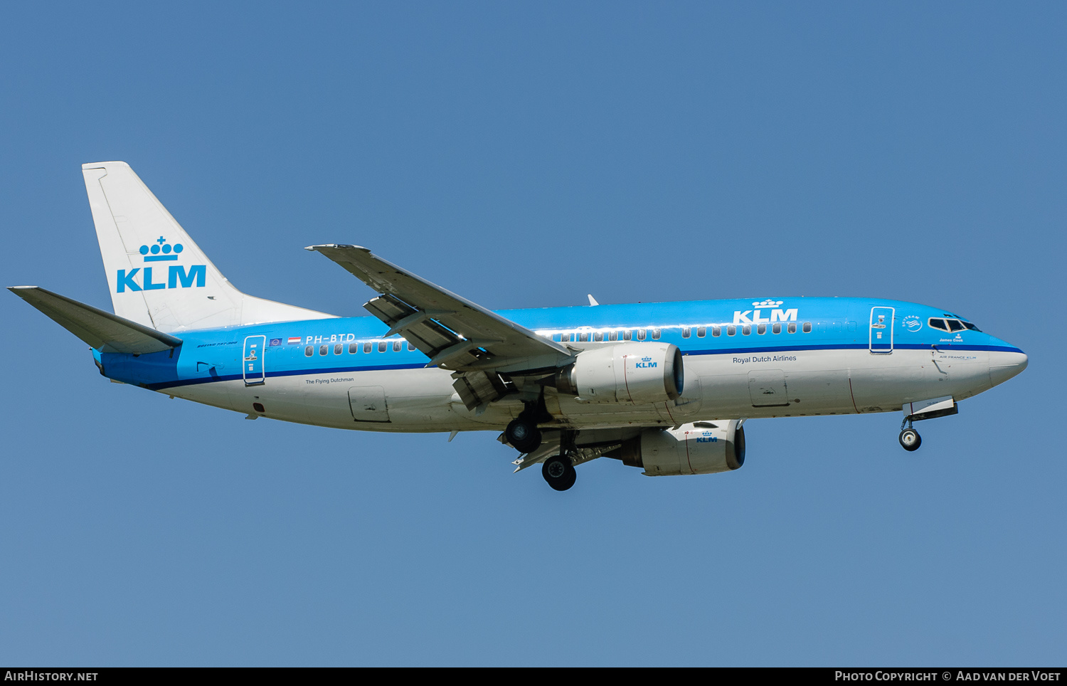 Aircraft Photo of PH-BTD | Boeing 737-306 | KLM - Royal Dutch Airlines | AirHistory.net #140629