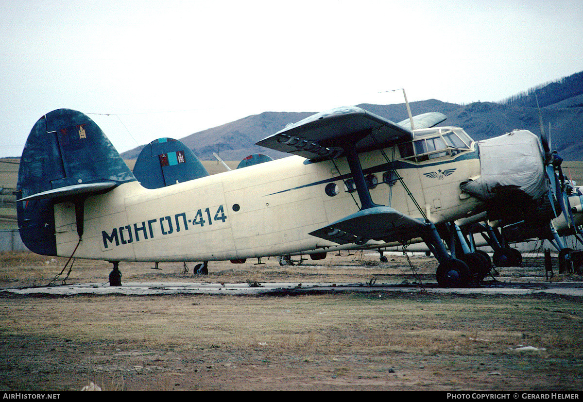 Aircraft Photo of MONGOL-414 | Antonov An-2 | AirHistory.net #140631