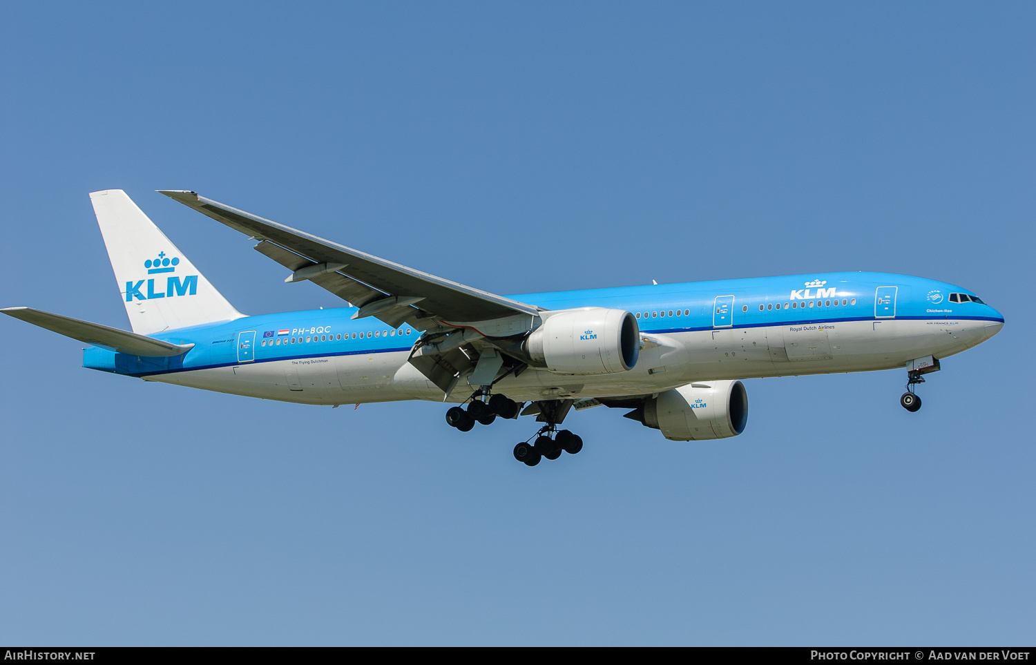 Aircraft Photo of PH-BQC | Boeing 777-206/ER | KLM - Royal Dutch Airlines | AirHistory.net #140635