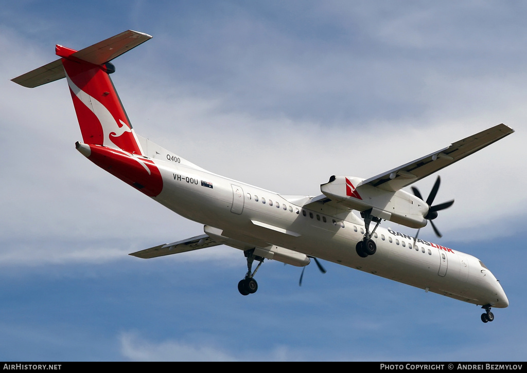Aircraft Photo of VH-QOU | Bombardier DHC-8-402 Dash 8 | QantasLink | AirHistory.net #140639