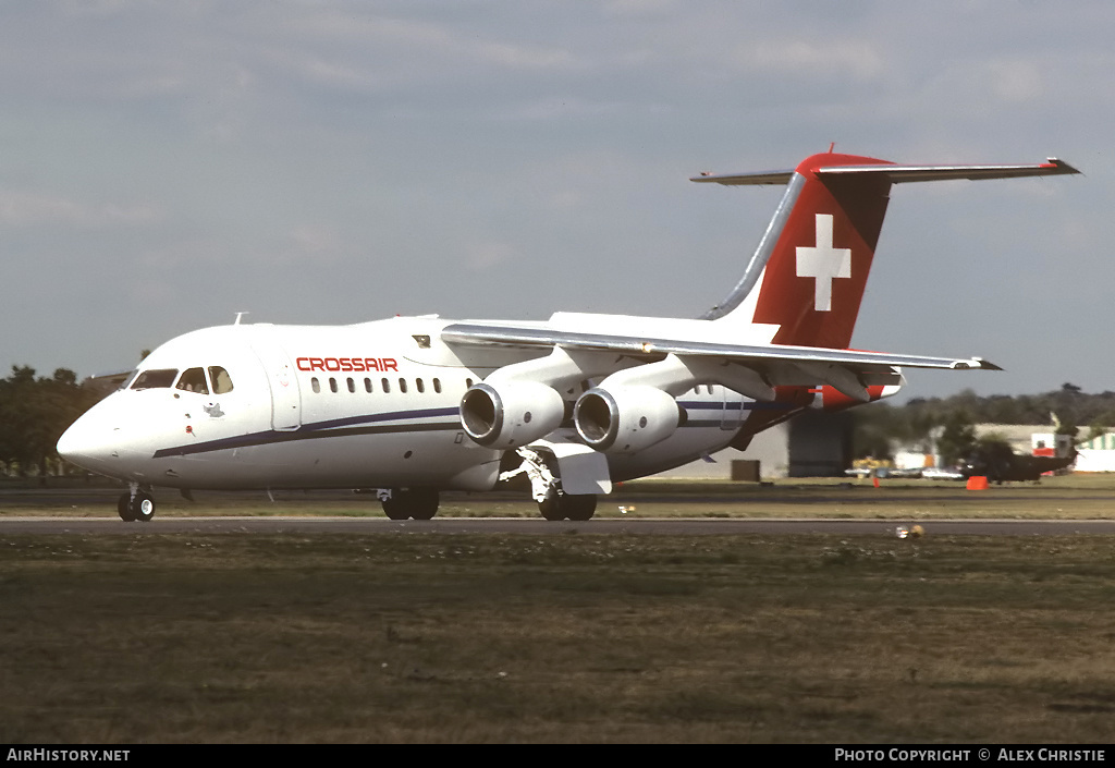 Aircraft Photo of HB-IXD | British Aerospace BAe-146-200 | Crossair | AirHistory.net #140661