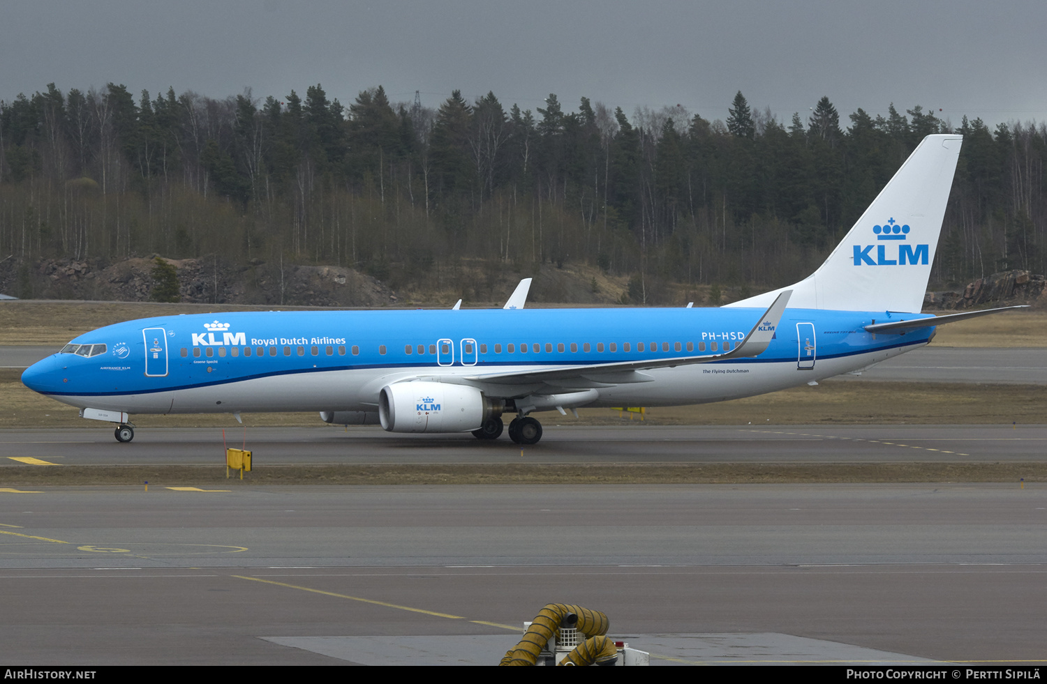 Aircraft Photo of PH-HSD | Boeing 737-8K2 | KLM - Royal Dutch Airlines | AirHistory.net #140669