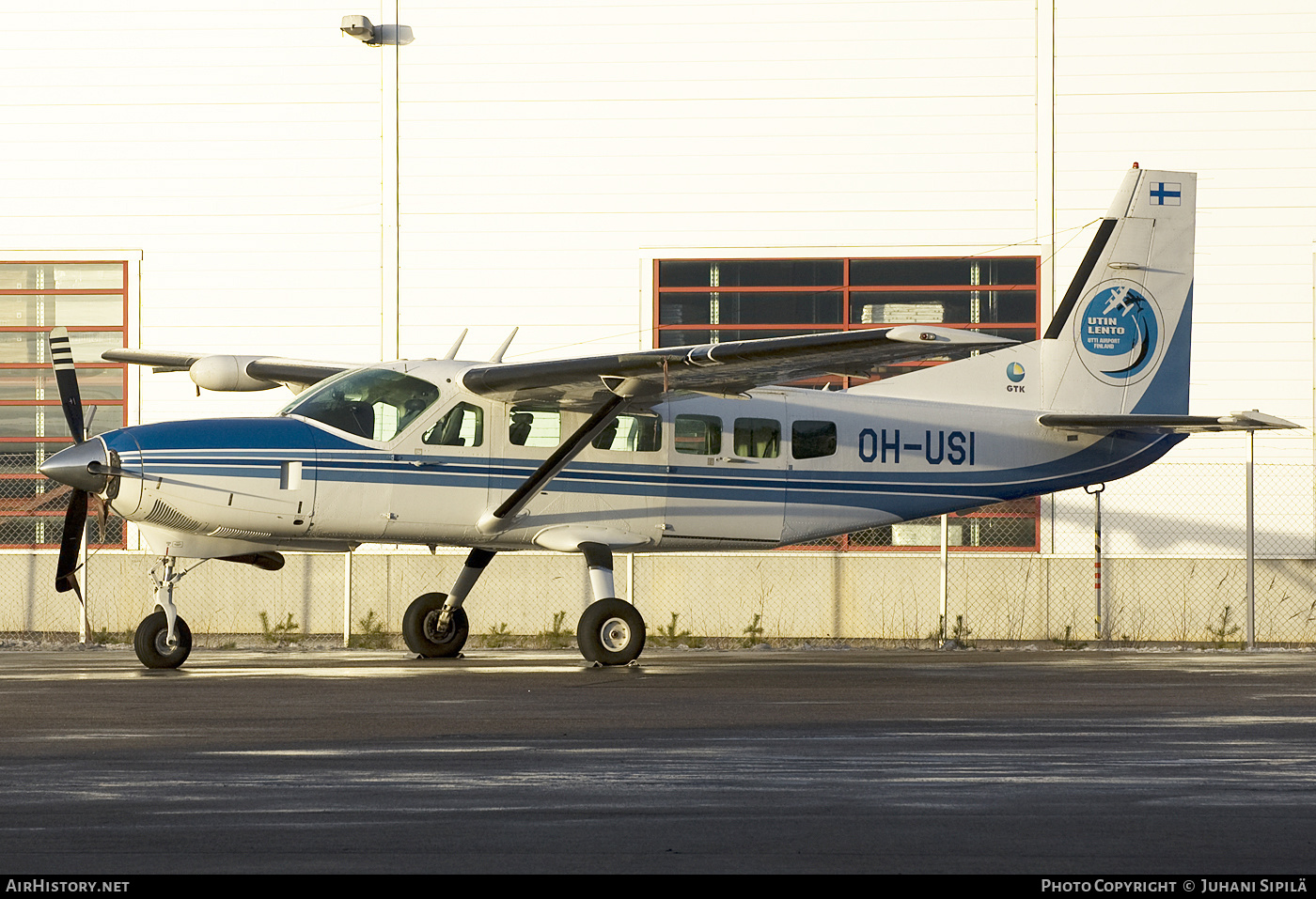 Aircraft Photo of OH-USI | Cessna 208 Caravan I | Utin Lento | AirHistory.net #140683