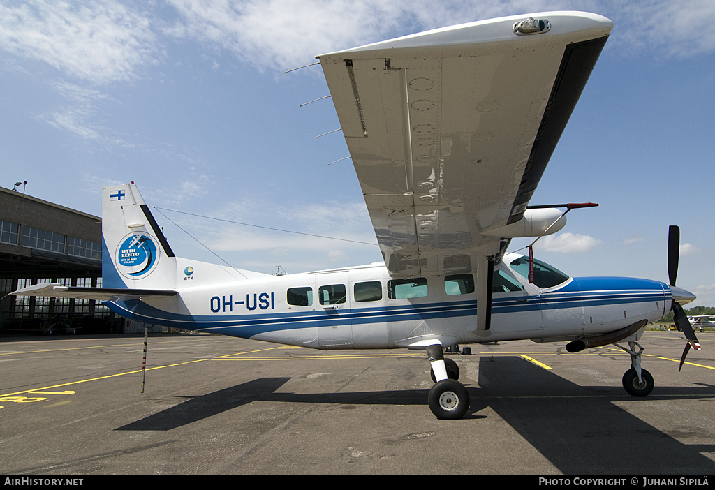 Aircraft Photo of OH-USI | Cessna 208 Caravan I | Utin Lento | AirHistory.net #140718