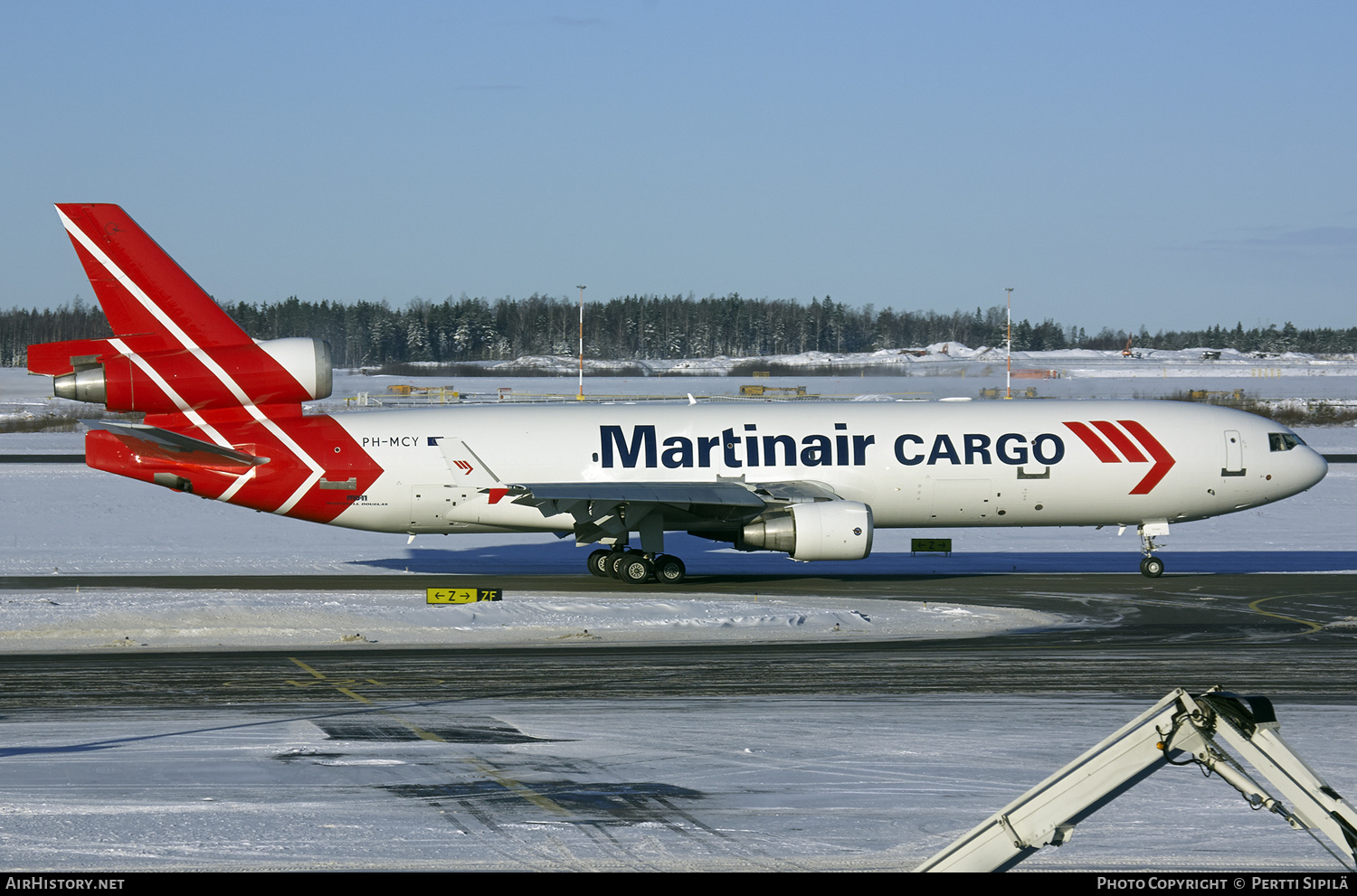 Aircraft Photo of PH-MCY | McDonnell Douglas MD-11F | Martinair Cargo | AirHistory.net #140719