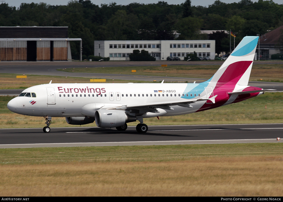 Aircraft Photo of D-ABGO | Airbus A319-112 | Eurowings | AirHistory.net #140732