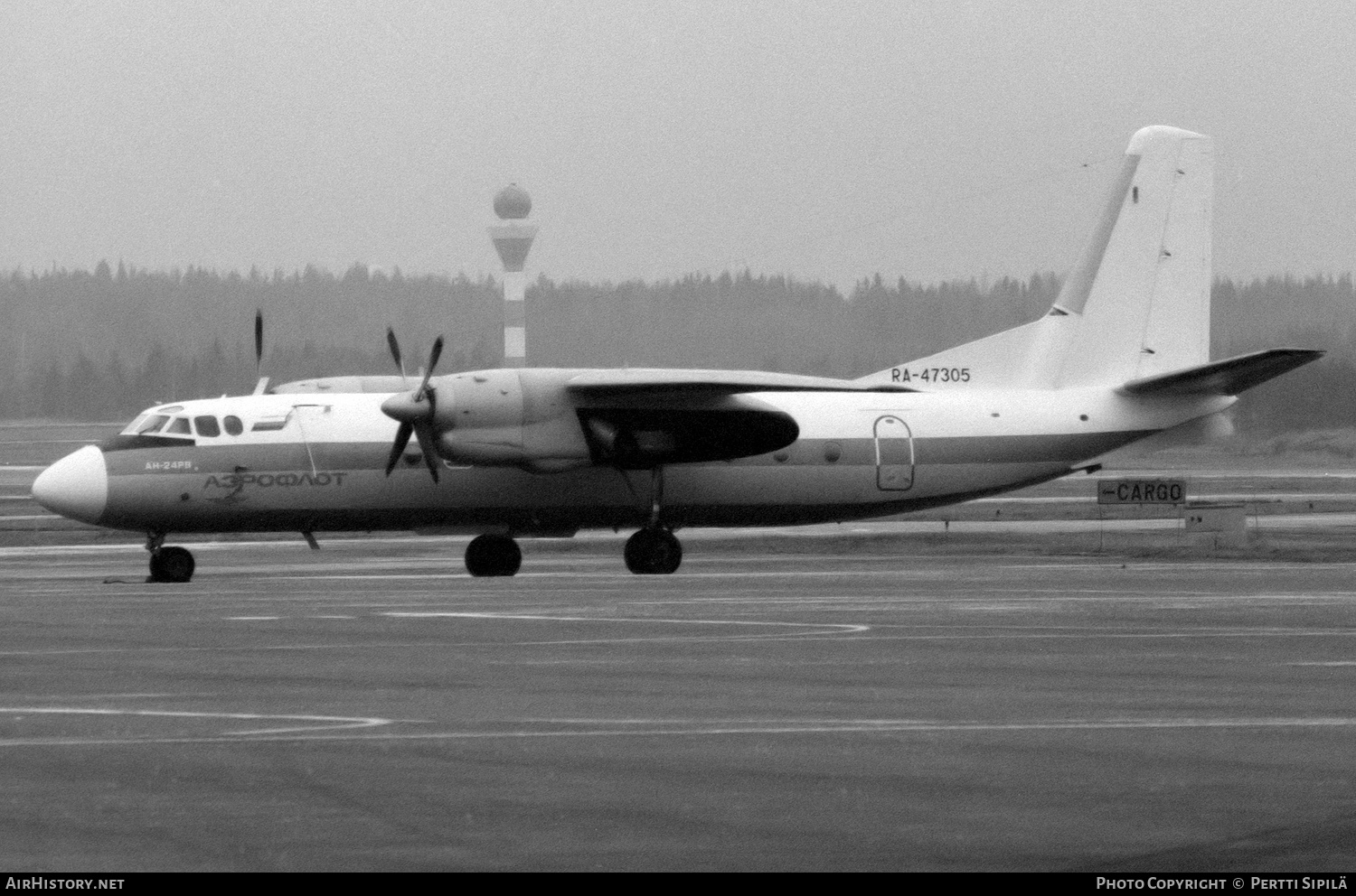 Aircraft Photo of RA-47305 | Antonov An-24RV | Aeroflot | AirHistory.net #140766