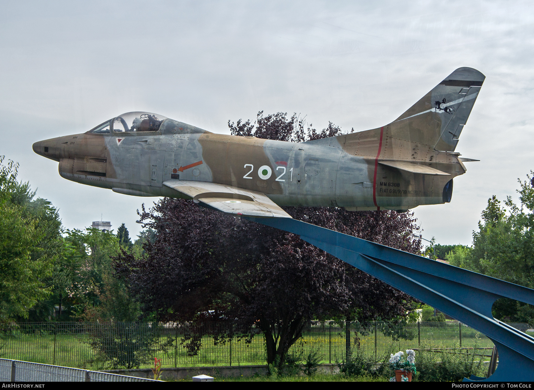 Aircraft Photo of MM6308 | Fiat G-91R/1B | Italy - Air Force | AirHistory.net #140768