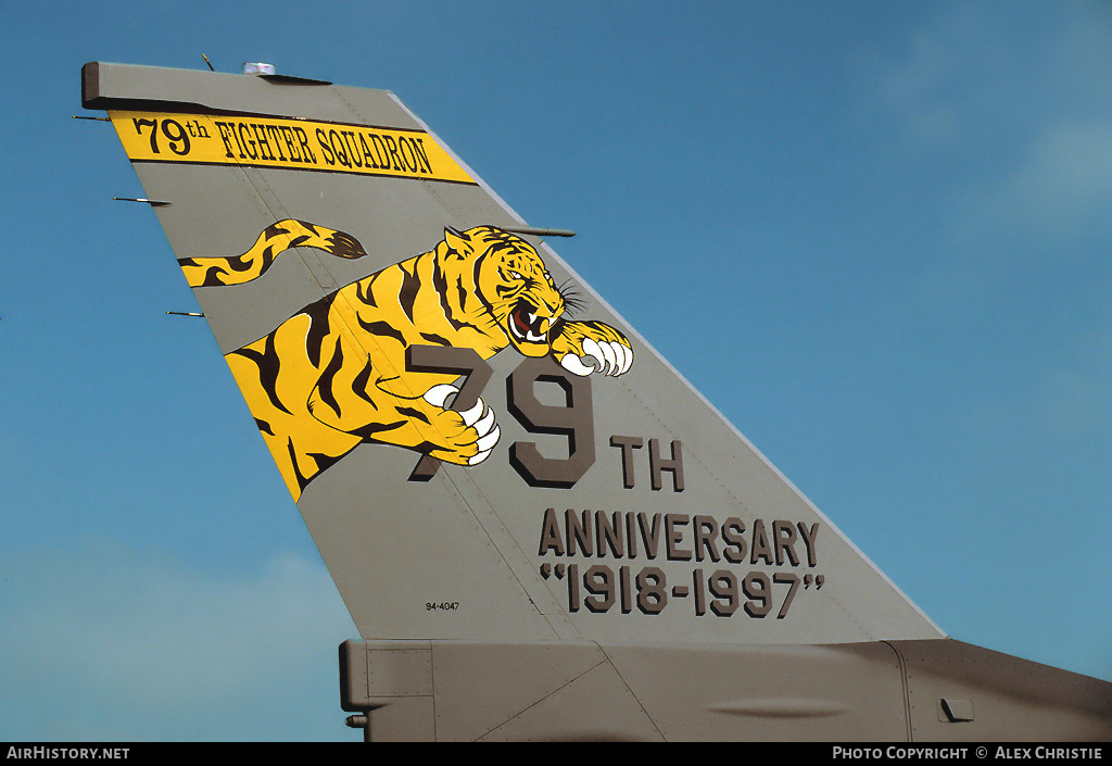 Aircraft Photo of 94-0047 | Lockheed Martin F-16CJ Fighting Falcon | USA - Air Force | AirHistory.net #140787