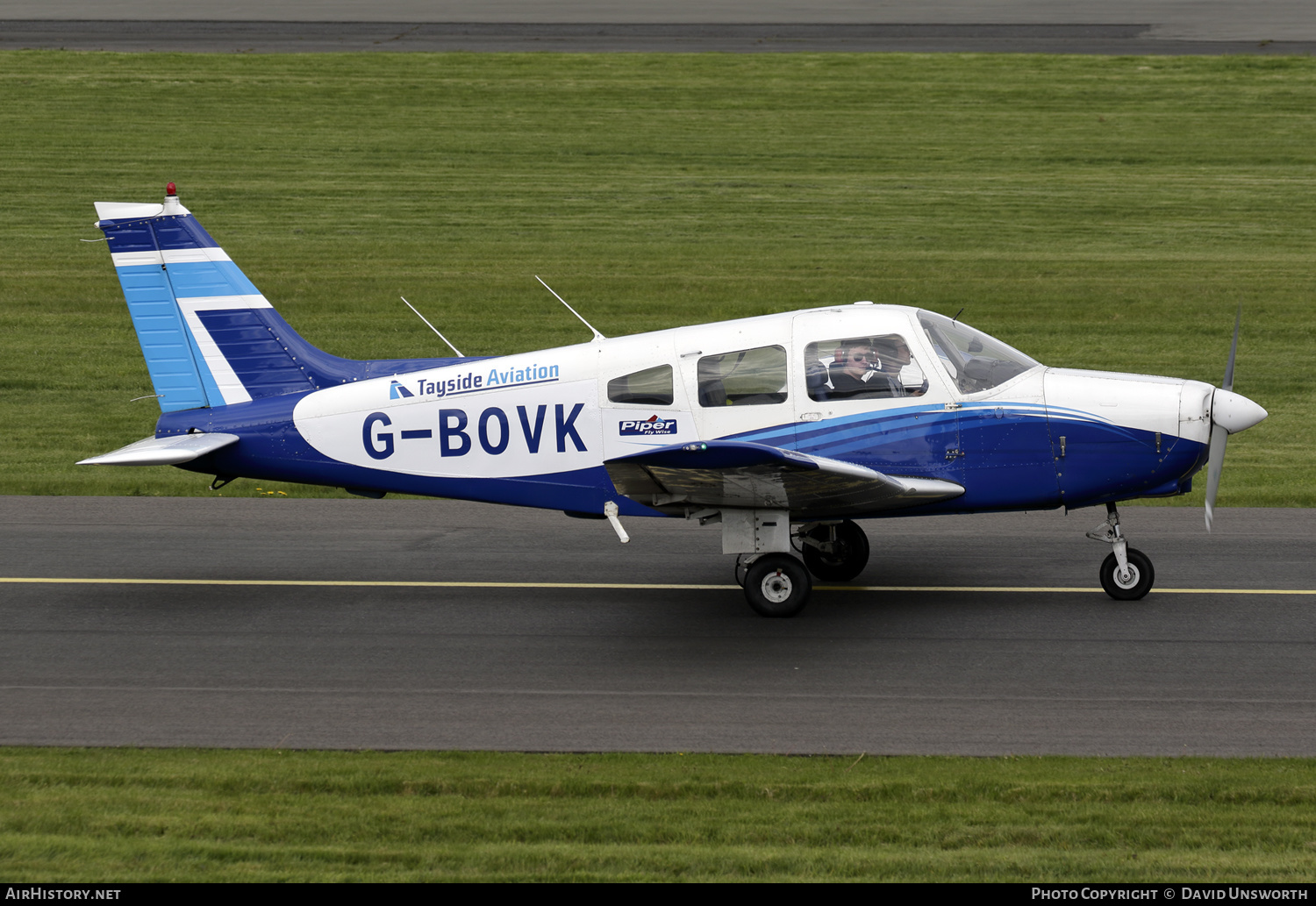 Aircraft Photo of G-BOVK | Piper PA-28-161 Warrior II | Tayside Aviation | AirHistory.net #140803