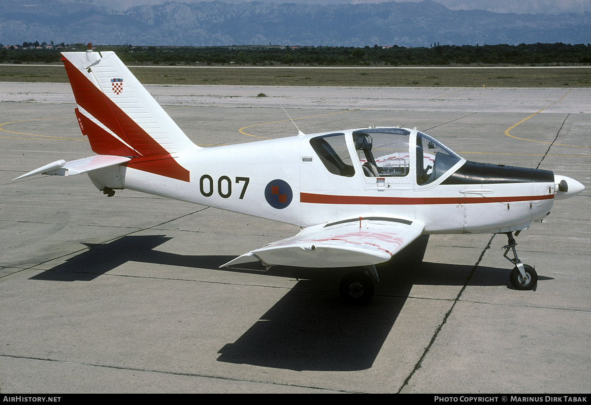 Aircraft Photo of 007 | Utva UTVA-75 | Croatia - Air Force | AirHistory.net #140808