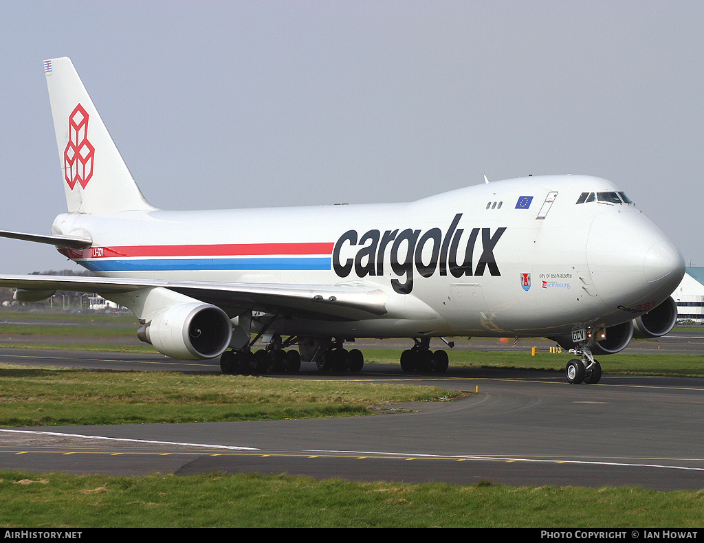 Aircraft Photo of LX-GCV | Boeing 747-4R7F/SCD | Cargolux | AirHistory.net #140817