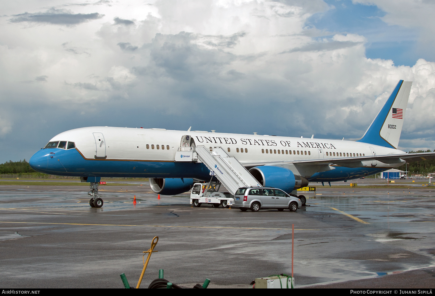 Aircraft Photo of 98-0002 / 80002 | Boeing C-32A (757-200) | USA - Air Force | AirHistory.net #140823