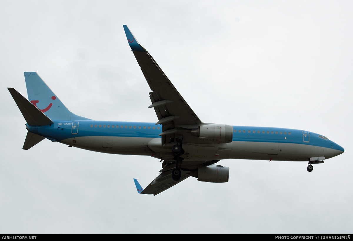 Aircraft Photo of SE-DZN | Boeing 737-804 | TUIfly Nordic | AirHistory.net #140824