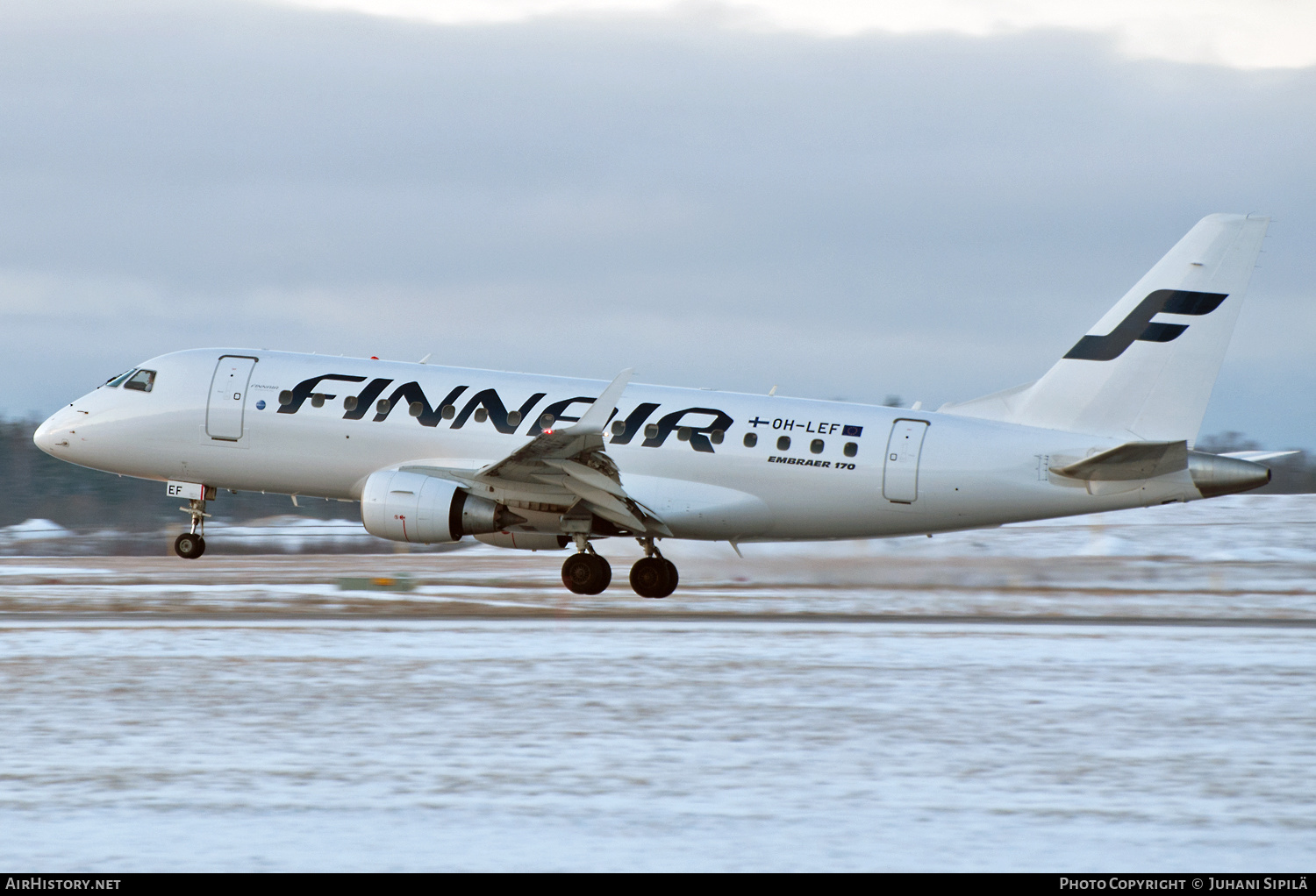 Aircraft Photo of OH-LEF | Embraer 170LR (ERJ-170-100LR) | Finnair | AirHistory.net #140831