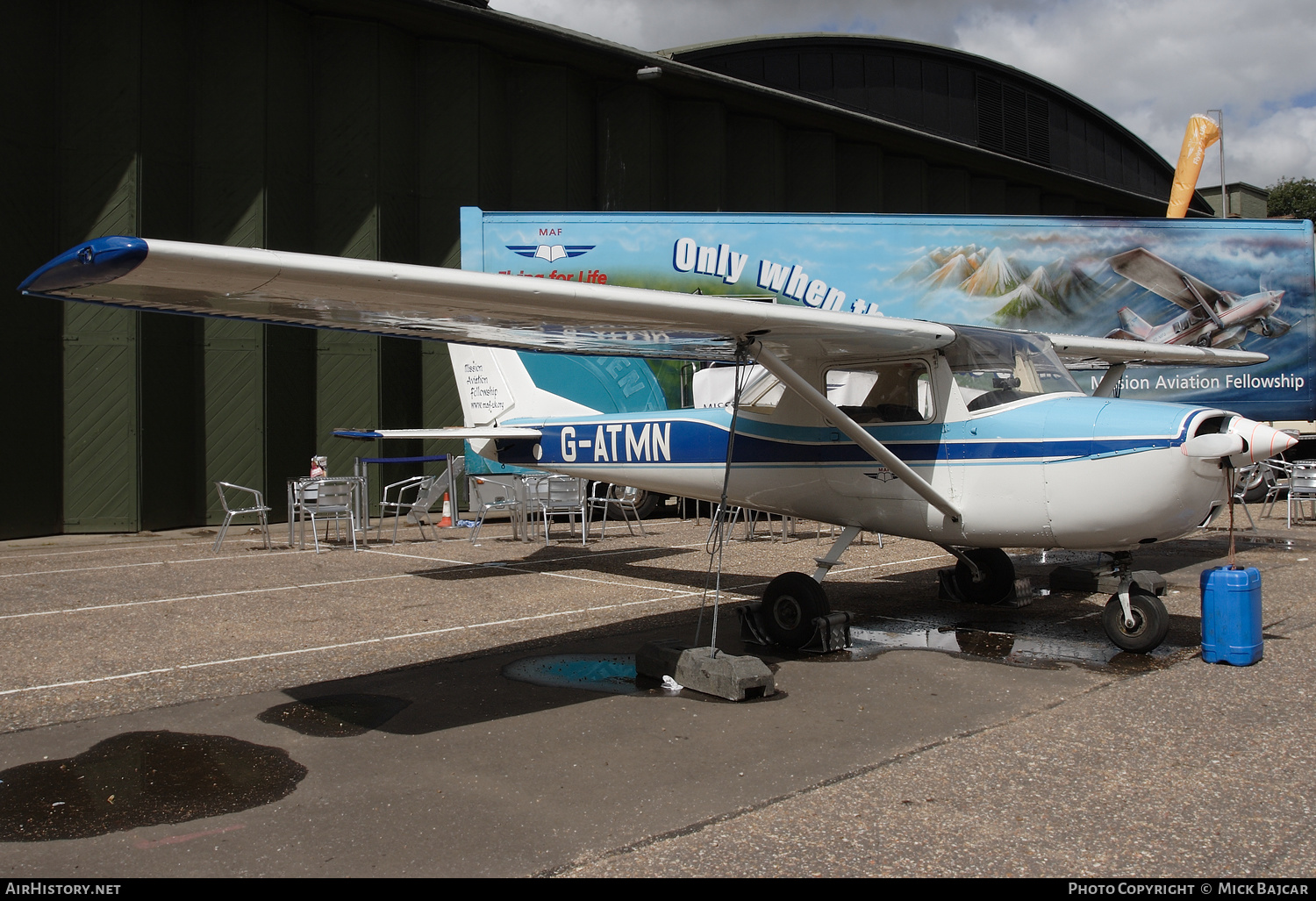 Aircraft Photo of G-ATMN | Reims F150F | Mission Aviation Fellowship - MAF | AirHistory.net #140832