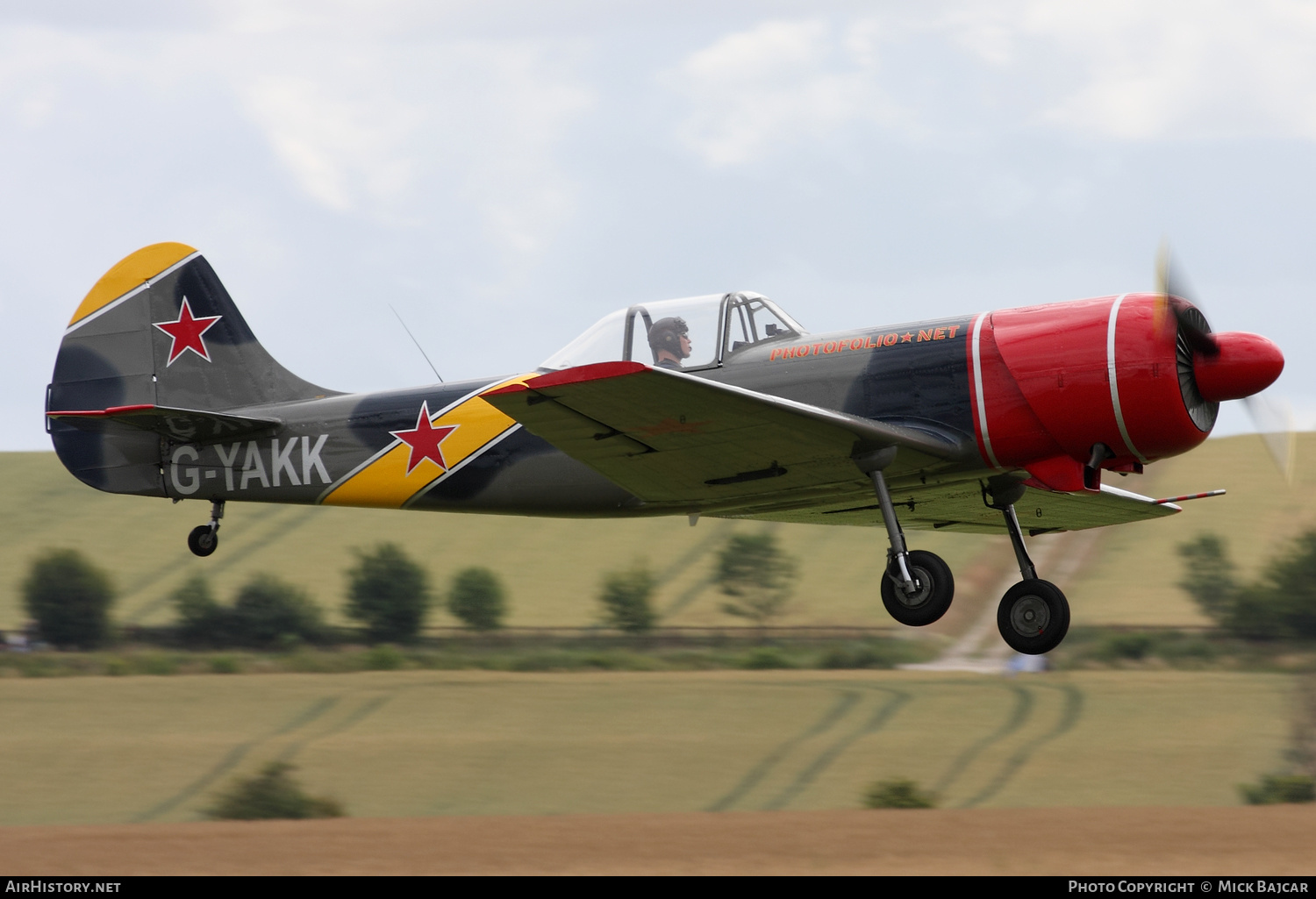 Aircraft Photo of G-YAKK | Yakovlev Yak-50 | Soviet Union - Air Force | AirHistory.net #140861