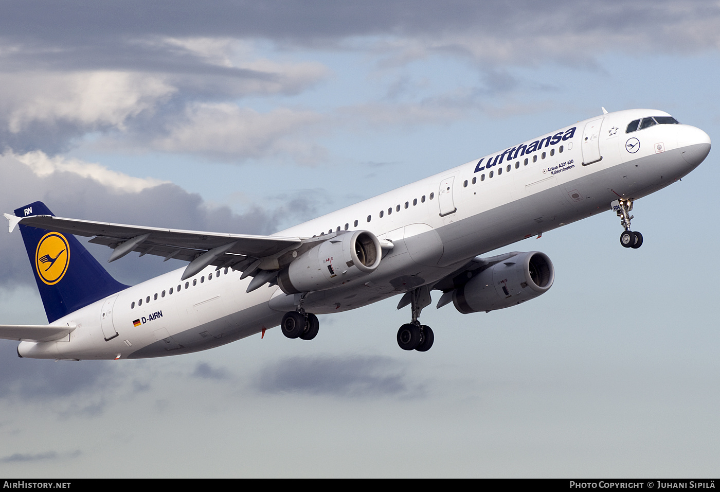 Aircraft Photo of D-AIRN | Airbus A321-131 | Lufthansa | AirHistory.net #140864