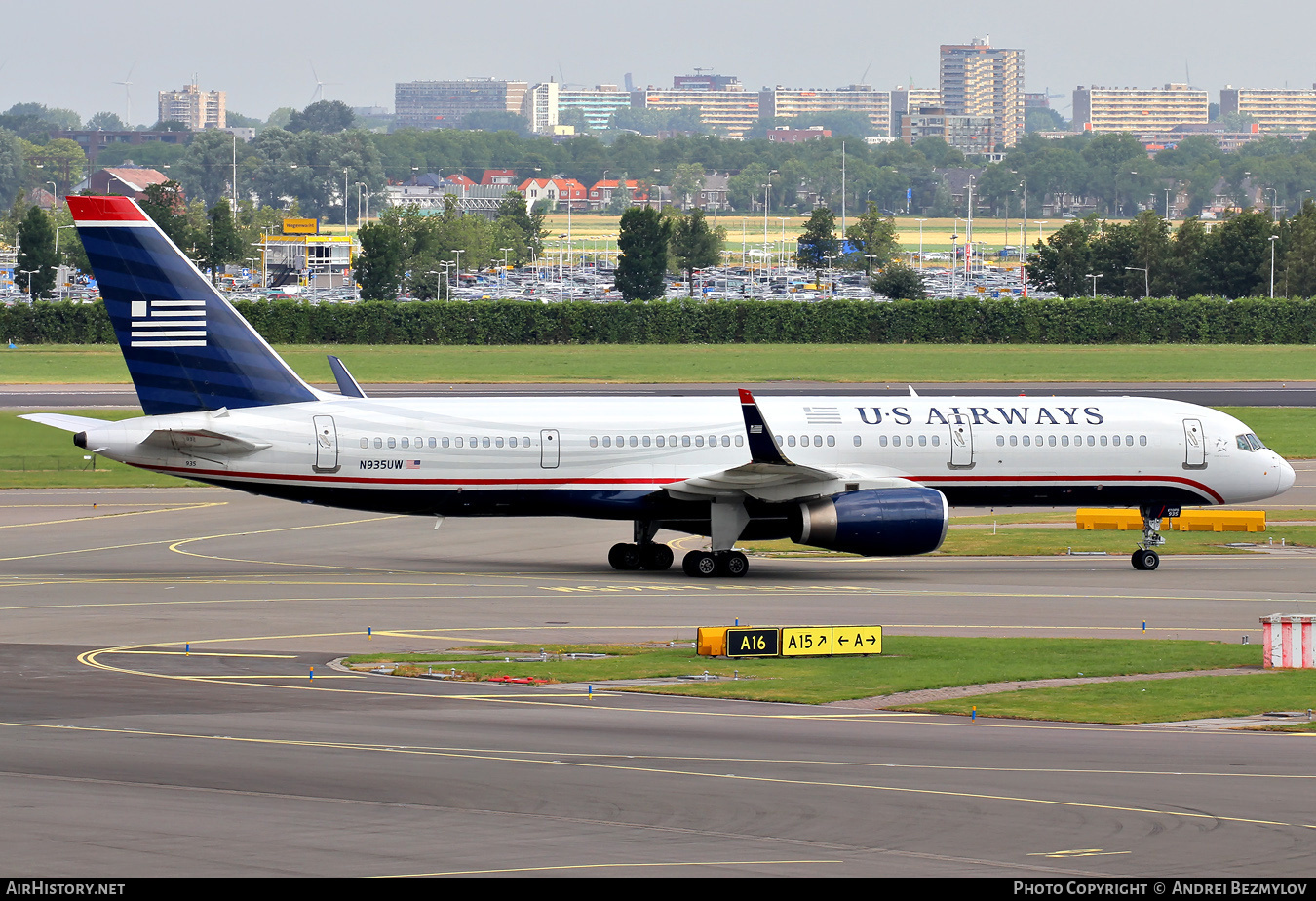 Aircraft Photo of N935UW | Boeing 757-2B7 | US Airways | AirHistory.net #140867