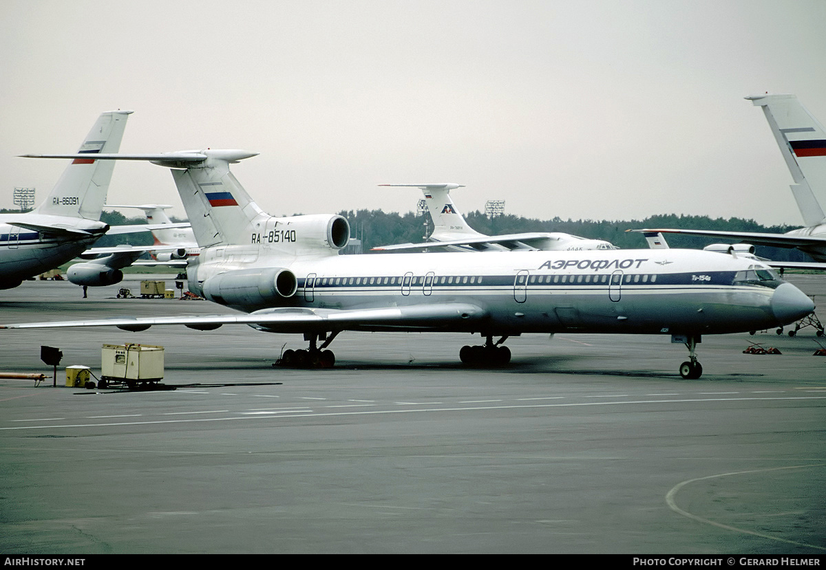 Aircraft Photo of RA-85140 | Tupolev Tu-154B | Aeroflot | AirHistory.net #140881