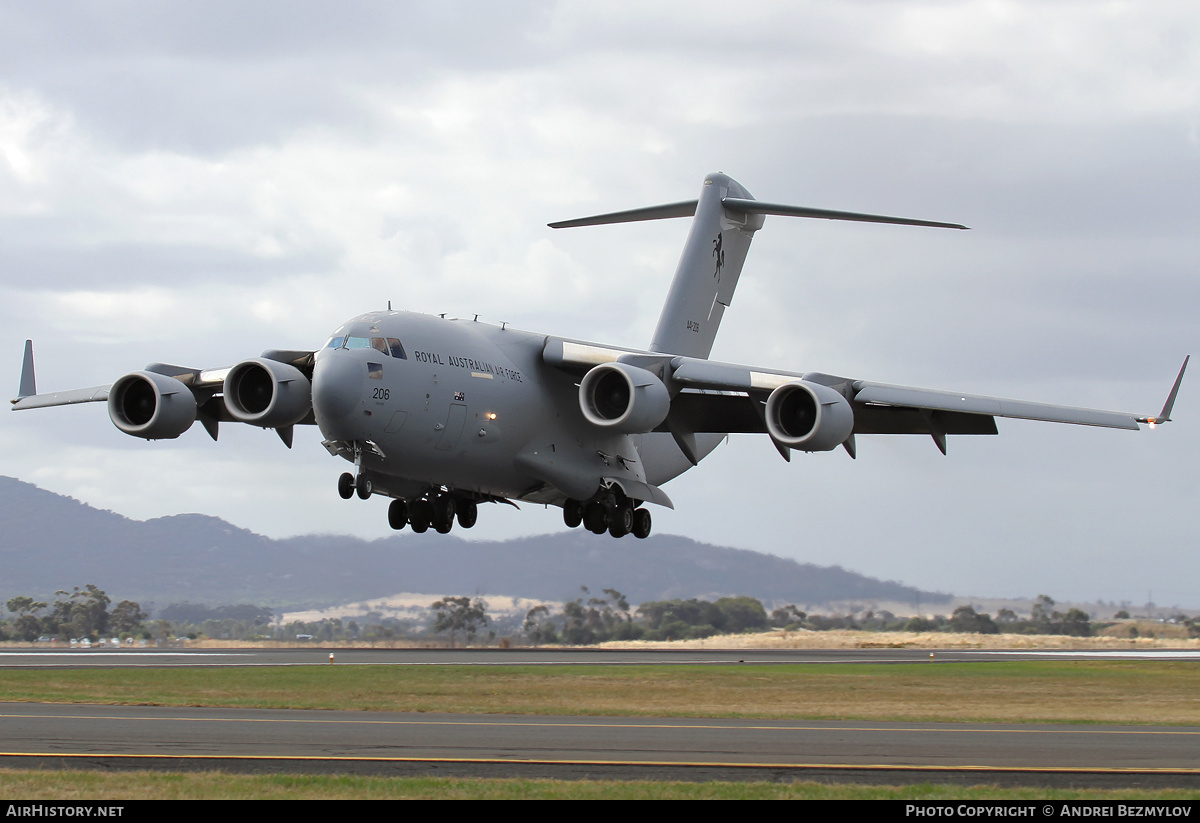Aircraft Photo of A41-206 | Boeing C-17A Globemaster III | Australia - Air Force | AirHistory.net #140884