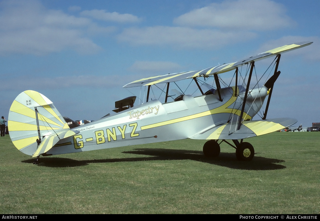 Aircraft Photo of G-BNYZ | Stampe-Vertongen SV-4E | AirHistory.net #140894