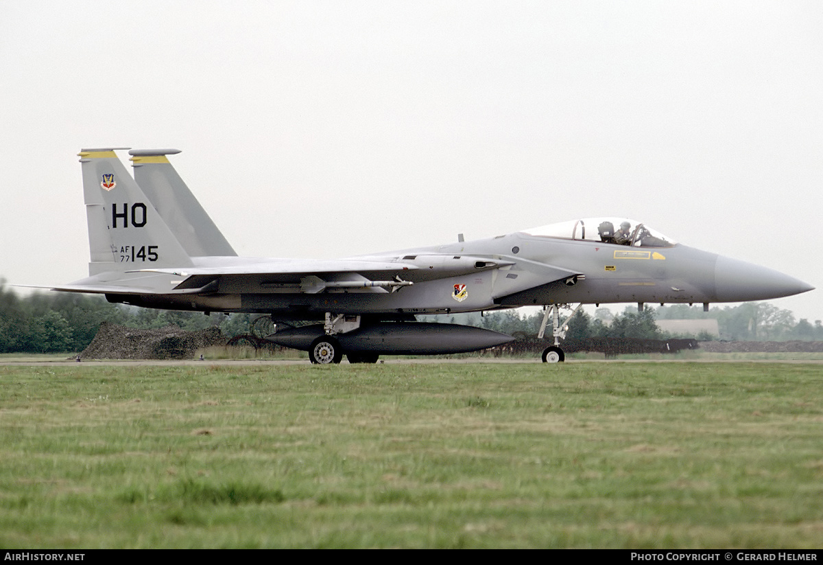 Aircraft Photo of 77-0145 / AF77-145 | McDonnell Douglas F-15A Eagle | USA - Air Force | AirHistory.net #140897