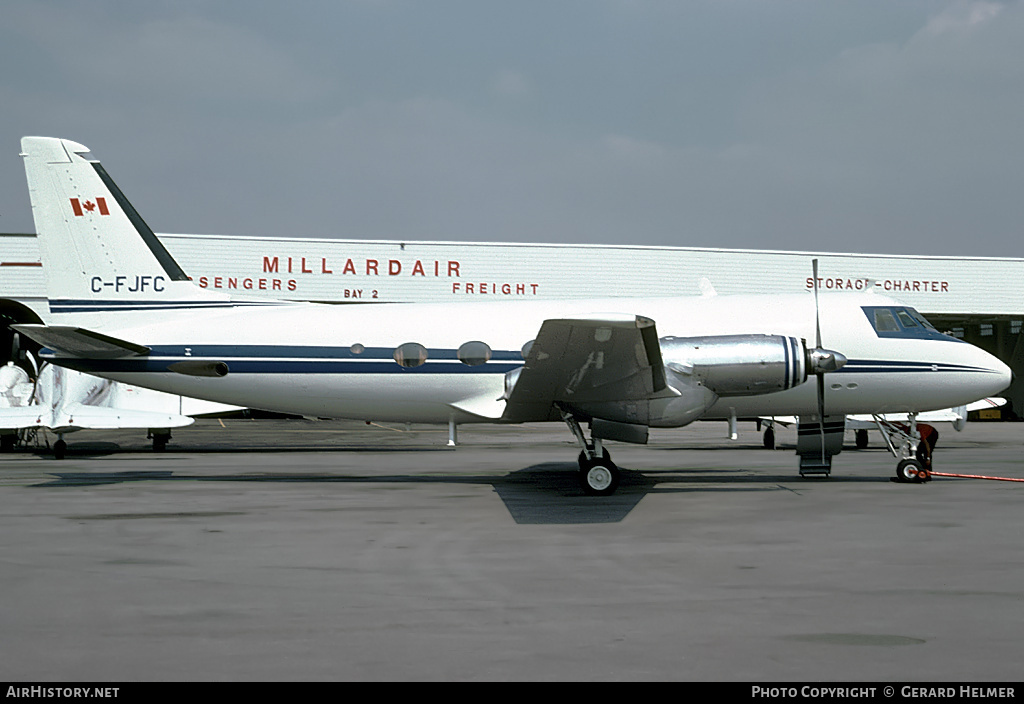 Aircraft Photo of C-FJFC | Grumman G-159 Gulfstream I | AirHistory.net #140899