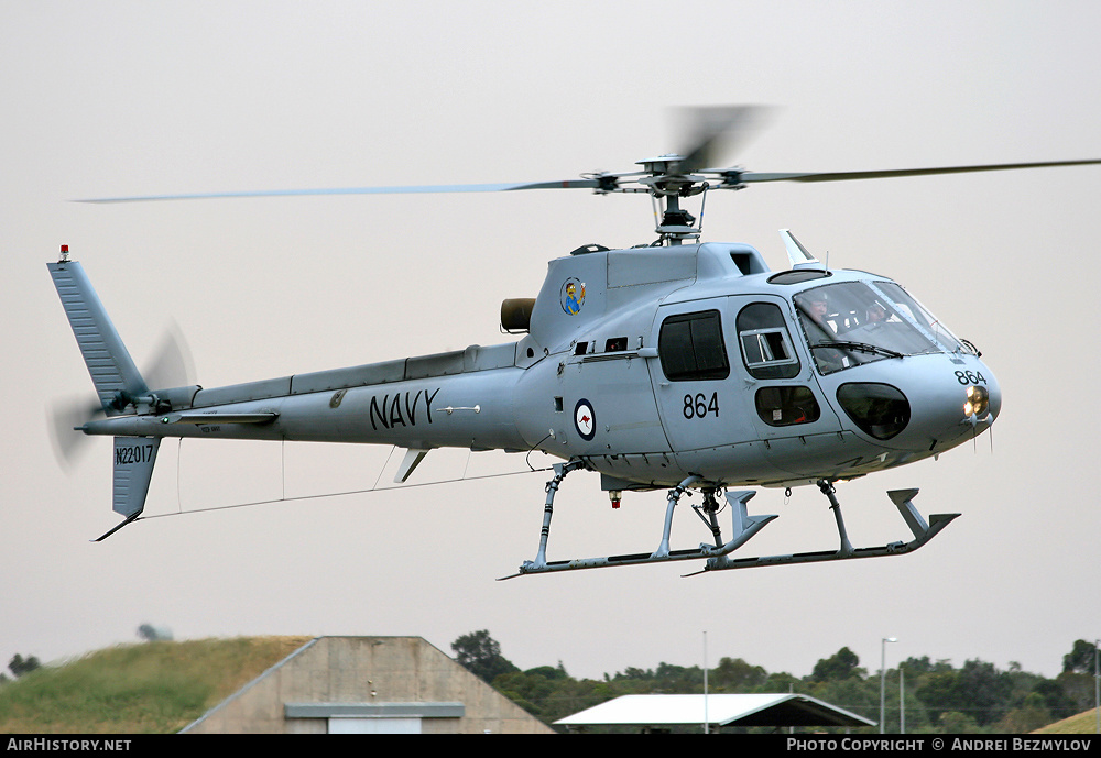 Aircraft Photo of N22-017 | Aerospatiale AS-350B Squirrel | Australia - Navy | AirHistory.net #140900