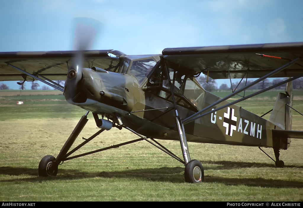 Aircraft Photo of G-AZMH | Morane-Saulnier MS.500 Criquet | Germany - Air Force | AirHistory.net #140905