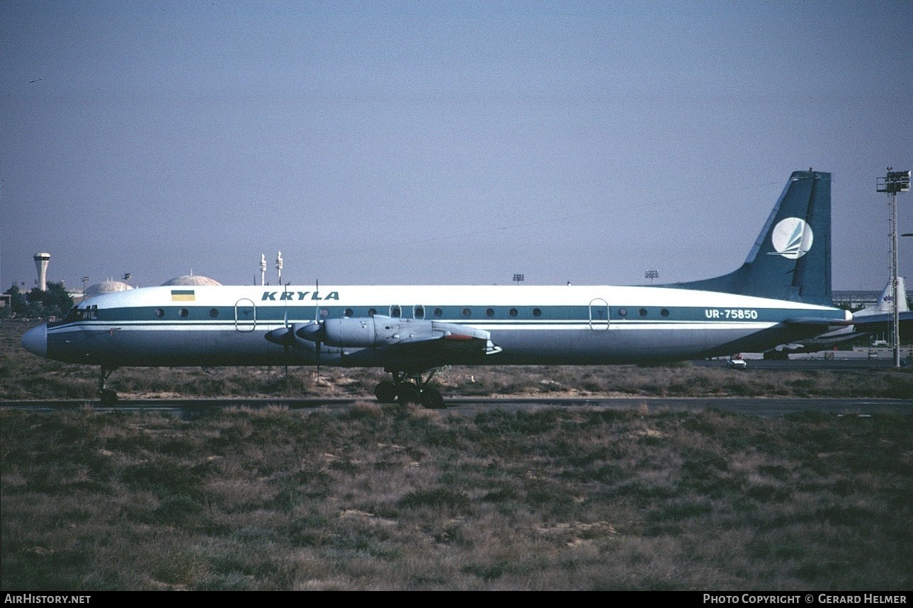 Aircraft Photo of UR-75850 | Ilyushin Il-18E | Kryla | AirHistory.net #140920