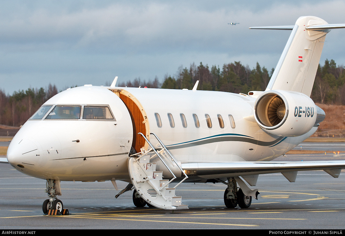 Aircraft Photo of OE-ISU | Bombardier Challenger 605 (CL-600-2B16) | AirHistory.net #140930