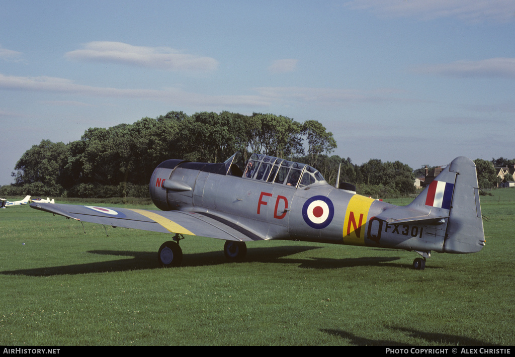 Aircraft Photo of G-JUDI / FX301 | North American AT-6D Harvard III | UK - Air Force | AirHistory.net #140932