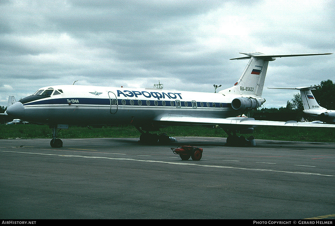 Aircraft Photo of RA-65622 | Tupolev Tu-134A | Aeroflot | AirHistory.net #140957