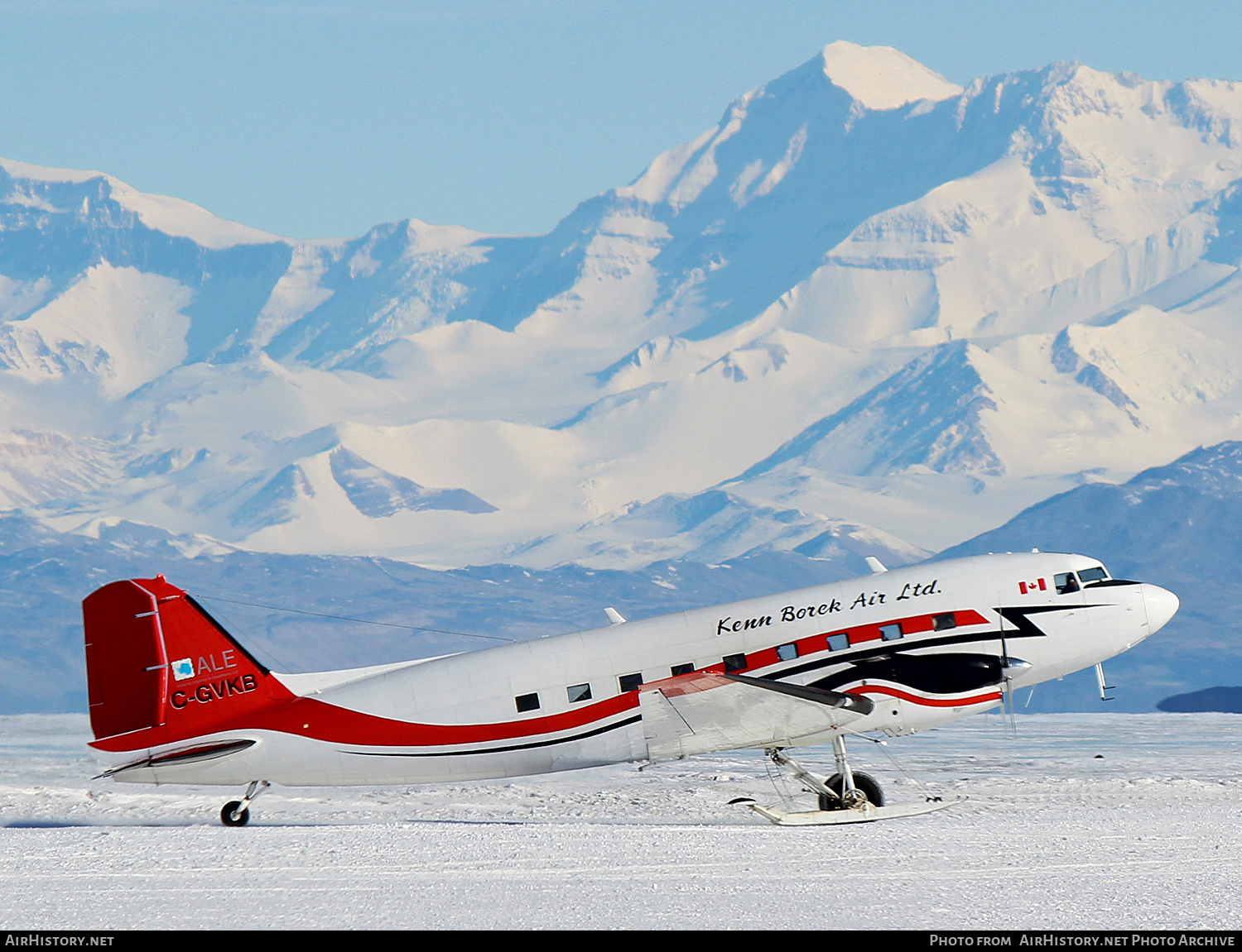 Aircraft Photo of C-GVKB | Basler BT-67 Turbo-67 | Kenn Borek Air | AirHistory.net #140960