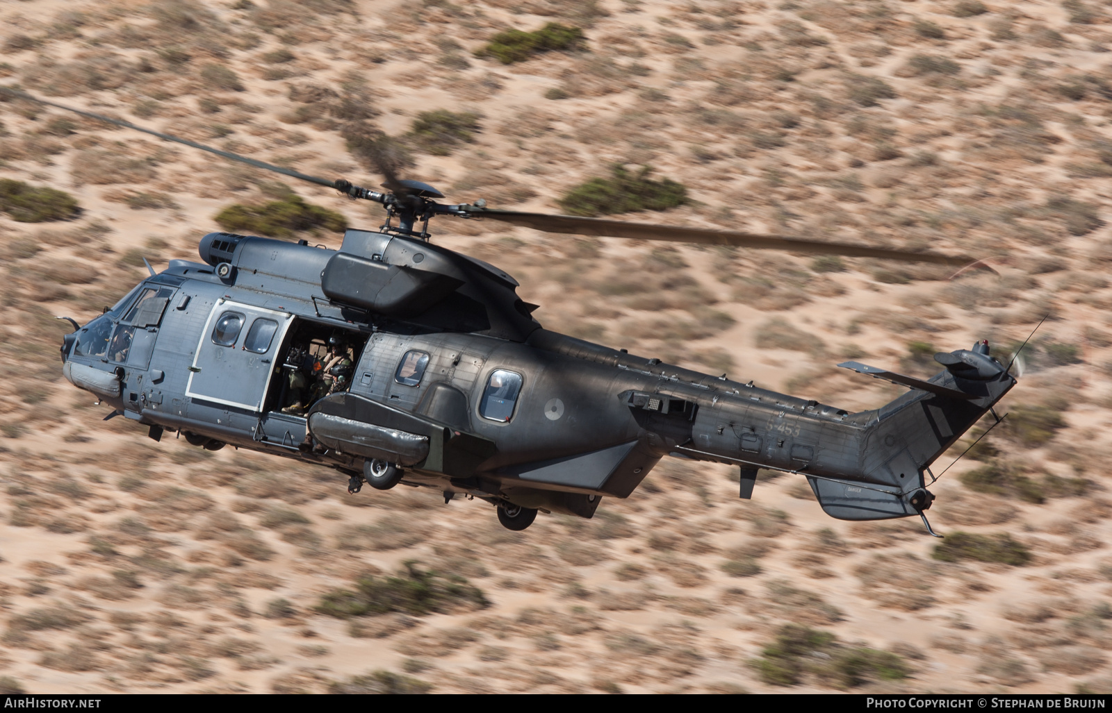 Aircraft Photo of S-453 | Eurocopter AS-532U2 Cougar Mk2 | Netherlands - Air Force | AirHistory.net #140963