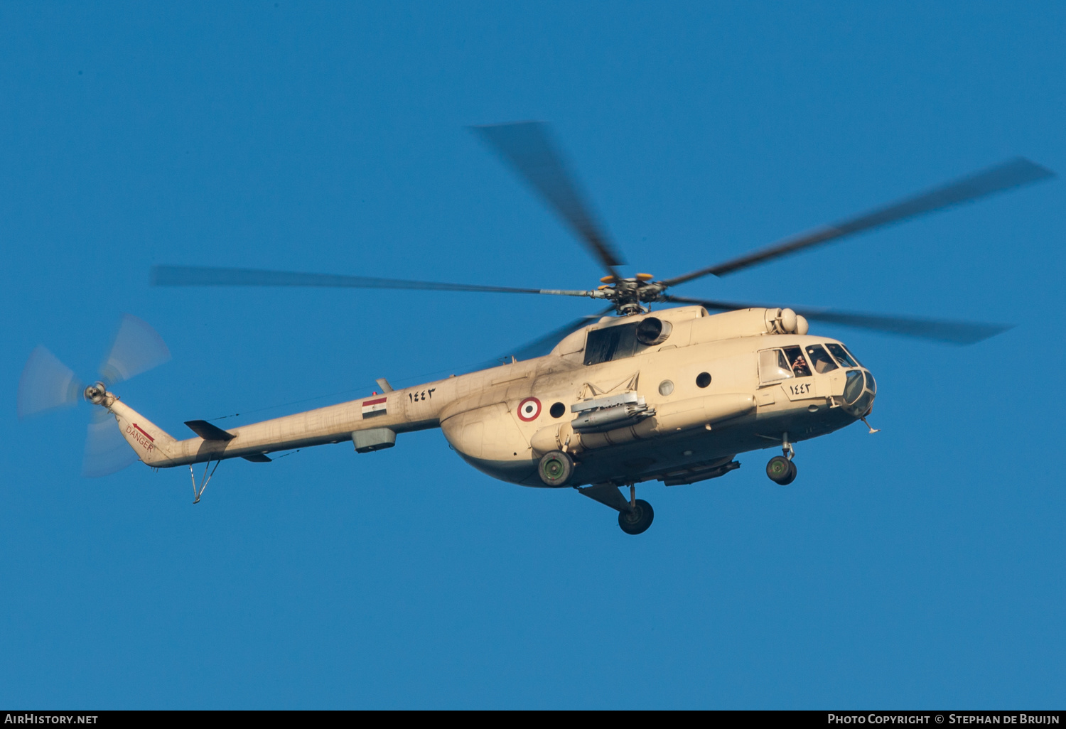 Aircraft Photo of 1443 / ۱٤٤۳ | Mil Mi-8T | Egypt - Air Force | AirHistory.net #140965