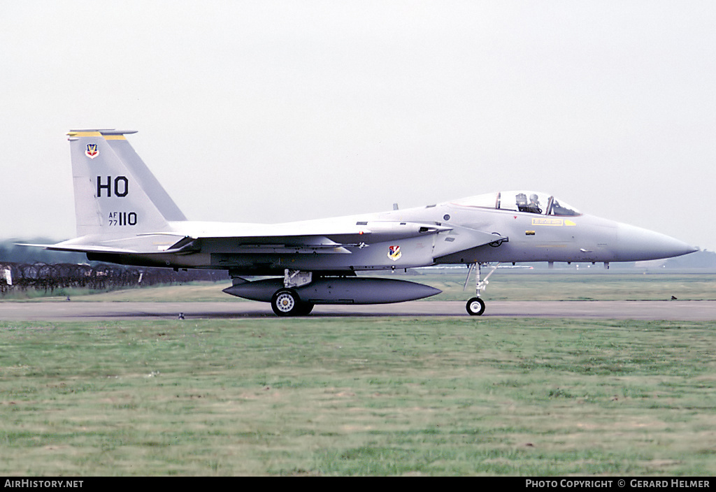 Aircraft Photo of 77-0110 / AF77-110 | McDonnell Douglas F-15A Eagle | USA - Air Force | AirHistory.net #140970
