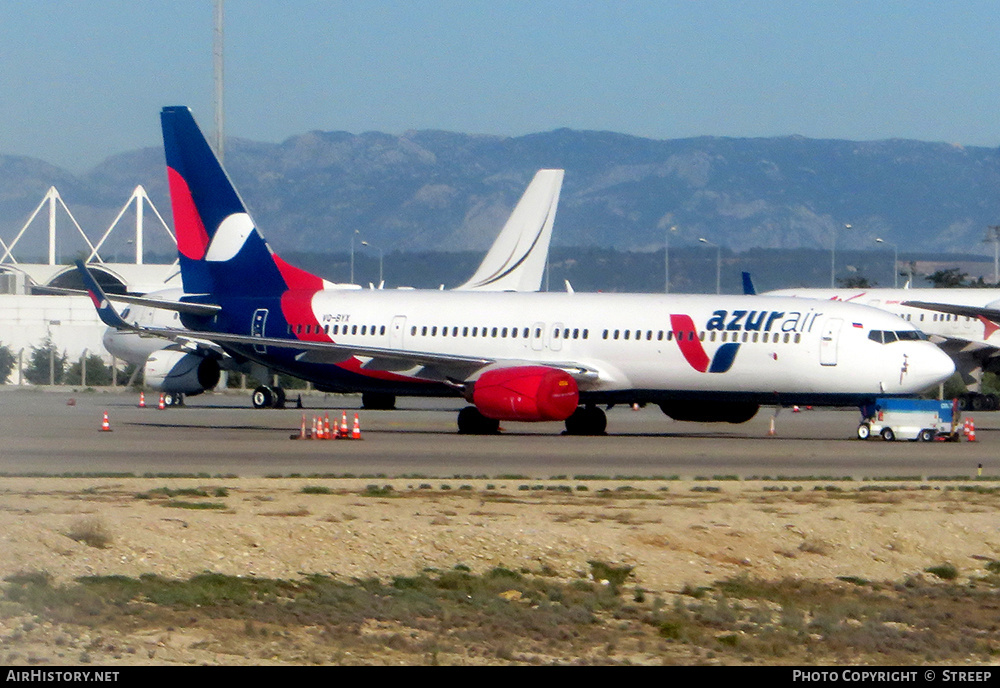 Aircraft Photo of VQ-BYX | Boeing 737-9GP/ER | Azur Air | AirHistory.net #140981