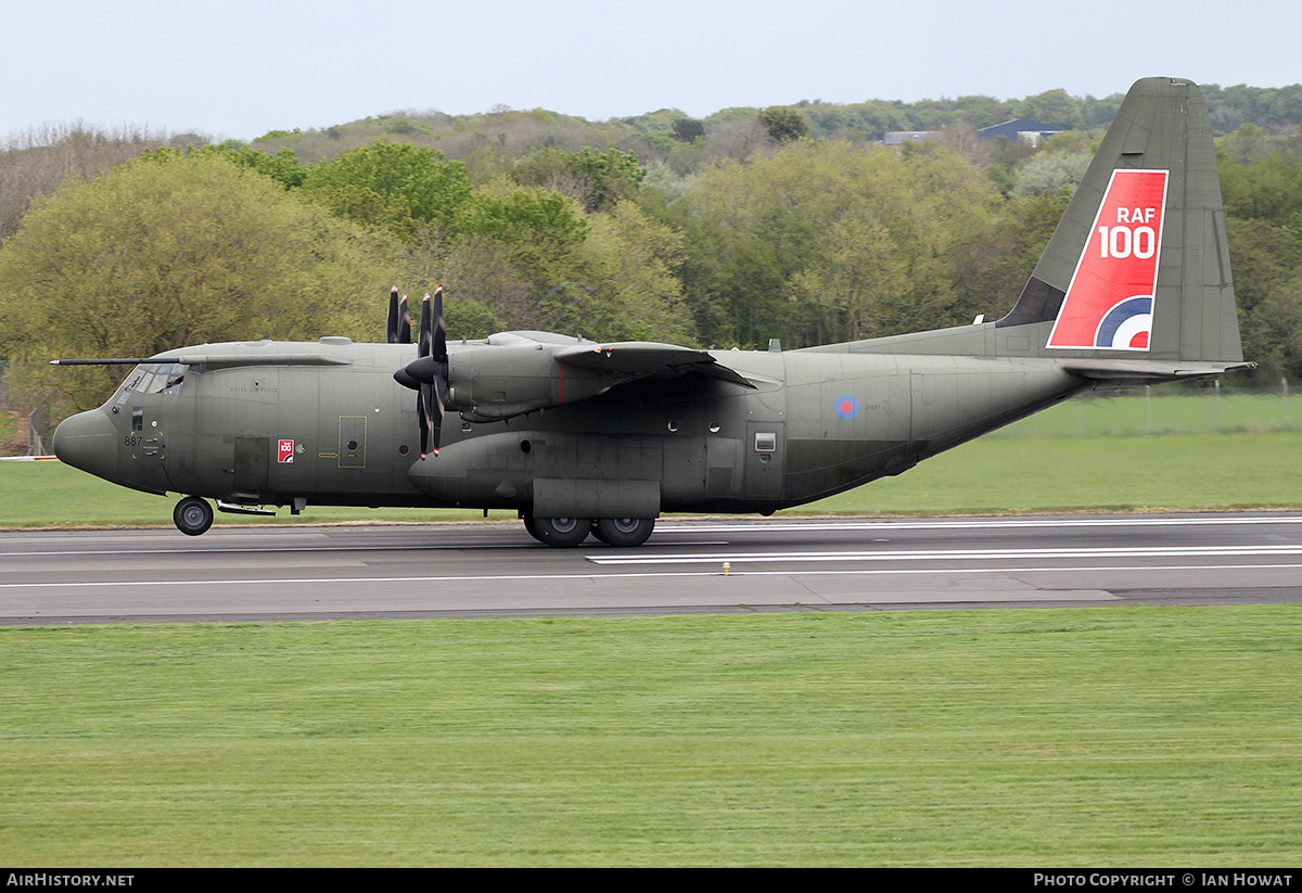 Aircraft Photo of ZH887 | Lockheed Martin C-130J Hercules C5 | UK - Air Force | AirHistory.net #140994
