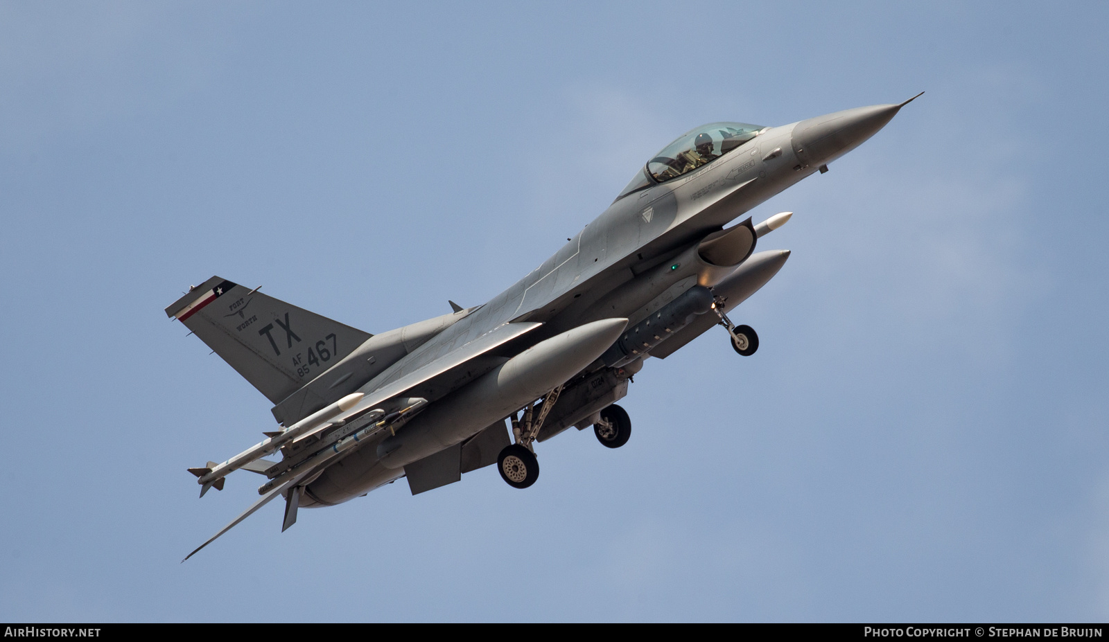 Aircraft Photo of 85-1467 / AF85-467 | Lockheed Martin F-16C Fighting Falcon | USA - Air Force | AirHistory.net #141010