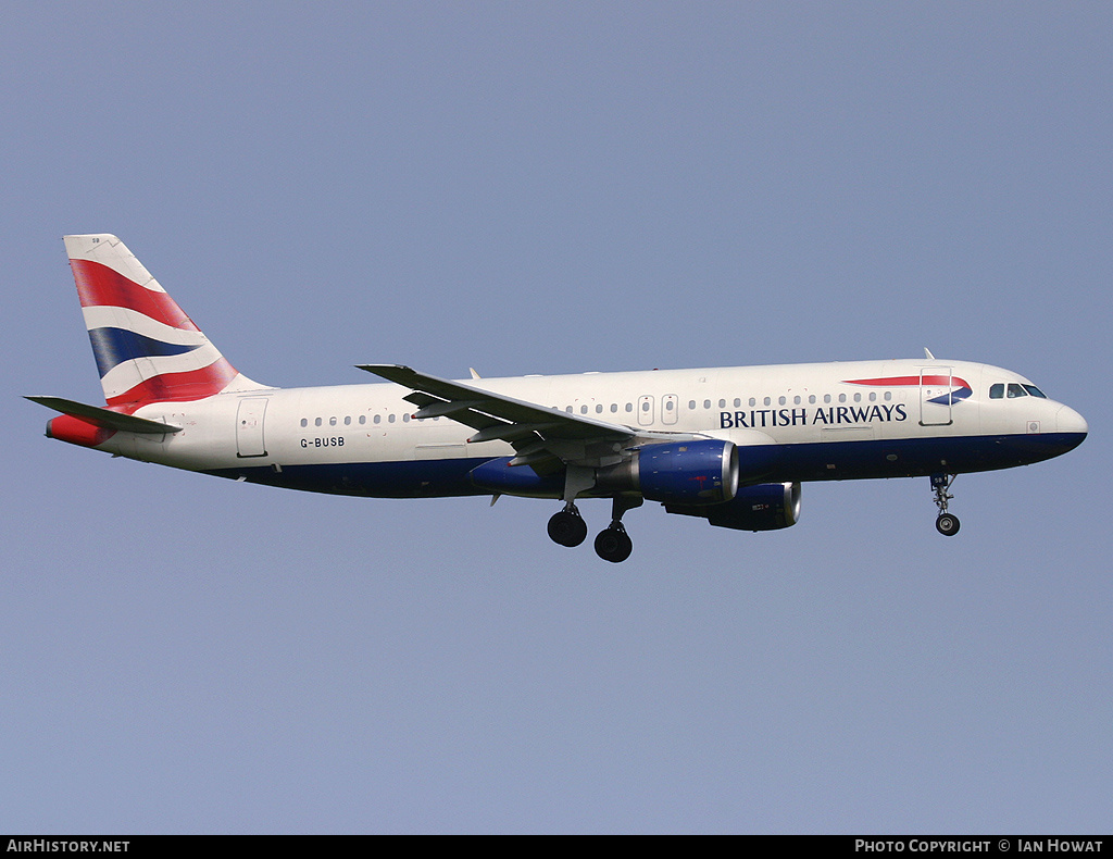 Aircraft Photo of G-BUSB | Airbus A320-111 | British Airways | AirHistory.net #141024